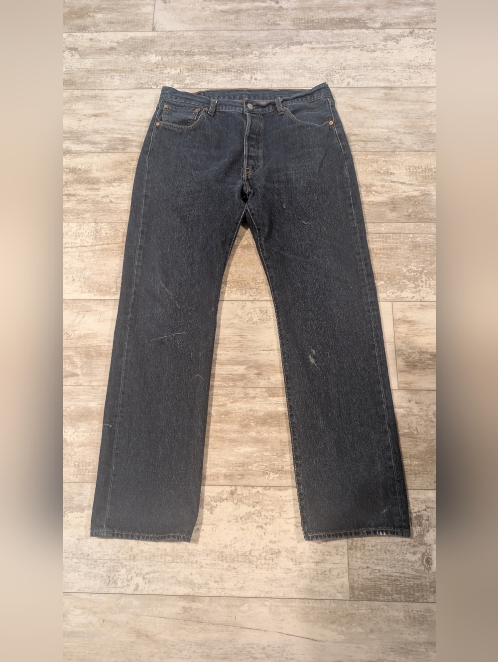 Levi's Men's Straight Leg Jeans - Dark Indigo 36X34
